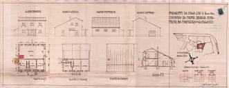 OP Domingos da Costa - Carvoeira - Construir uma casa de habitação - Licença de construção nº. 182/1950, de 13 de Março - Licença de utilização nº. 539/1963, de 25 de Abril