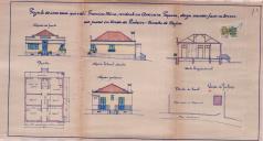 OP Francisco Mosca - Construção de prédio, sito na Venda do Pinheiro / Milharado - Licença de construção nº 632/41. 