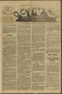 O Correio de Mafra: Jornal semanal, noticioso e agrícola, defensor dos interesses da Comarca de Mafra, Ano 7, n.º 288