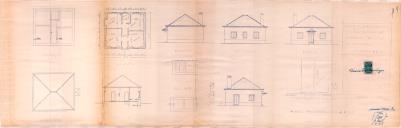 OP Diamantino Domingos - Achada / Mafra - Construir uma casa de habitação - Licença de construção  nº. 384/1958 - Licença de utilização nº 737/1959.