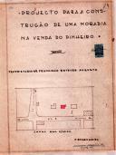 OP Francisco Estevão Augusto - Av. 9 de Julho, na Venda do Pinheiro / Milharado - Construir moradia com 69 m2 - Licença de construção nº 313/1956 - Licença de utilização nº 258/1957.