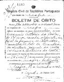 Boletim de Óbito 1885
Inocêncio António da Costa
Coval 368