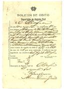 Boletim de óbito A1771
Maria da Assunção
Coval 95