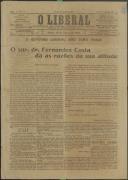 O Liberal: Semanário do Partido Republicano Liberal, Ano 1, n.º 3