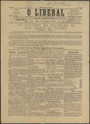 O Liberal: Semanário do Partido Republicano Nacionalista, Ano 4, n.º 156