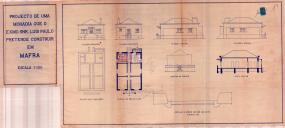 OP Manuel Paulo - Carapinheira / Mafra - Construir casa para habitação - Licença de construção nº 856/1946 - Licença de utilização nº 190/1947.