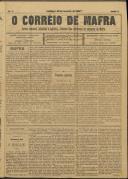 O Correio de Mafra: Jornal semanal, noticioso e agrícola, defensor dos interesses da Comarca de Mafra, Ano 2, n.º 11