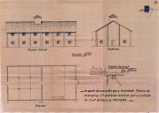 OP Sociedade Técnica Hidraulica, Lda - Construir barracão para instalações industriais - Licença de construção nº 1185/1942 - Licença de utilização nº 946/1945.