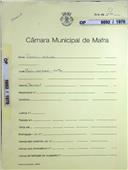OP 5692/1970 Francisco Antunes Paúl Sobreiro - Mafra - construção de um barracão - 
licença de construção nº 1983/1970
 licença de utilização nº 56/1971 