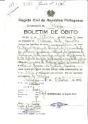 Boletim de Óbito 2234
António Manuel Simões
Coval 324