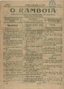 O Ramboia: Órgão oficial da chuchadeira nos concelhos de Má...fra e Carapinheira, Ano I, n.º 3