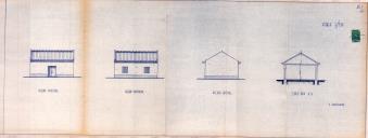 OP António Coelho dos Santos - Casal da Adega / Enxara do Bispo - Construir barracão com 56m2 - Licença de construção nº 1256/1959.