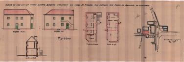 OP Pedro Duarte Bizarro. Venda do Pinheiro / Milharado - Construir casa para habitação - Licença de construção nº 376/1946 - Licença de utilização nº 335/1964