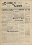 O Concelho de Mafra: Jornal Regionalista, Ano 31, n.º  731