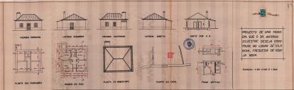 OP António Silvestre - Igreja Nova - construir uma moradia - Licença de construção nº 1106/1951 - Licença de utilização nº 495/1963. 