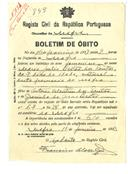 Boletim de Óbito 855
Maria Júlia Leitão dos Santos
Coval 121