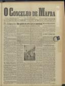 O Concelho de Mafra: Jornal Regionalista, Ano 14, n.º 441