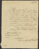 Ofício do sub prefeito de Torres Vedras, Francisco Botto Pimentel de Mendonça, para o presidente da Câmara Municipal de Torres Vedras, a informar do envio da Portaria de 15 de Julho de 1834 do Ministério do Reino sobre os privilégios dos empregados do contrato do tabaco. 