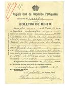 Boletim de Óbito 876
António da Silva
Coval 581