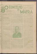 O Concelho de Mafra: Semanário ilustrado. Órgão de Propaganda e Defesa do Concelho, Ano 1, n.º 33