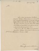 Ofício do juiz da Irmandade do Santíssimo Sacramento da vila de Mafra, Pedro Inácio Moreira, para o administrador do Concelho de Mafra, solicitando apoio militar para acompanhamento da procissão do Santíssimo Sacramento da vila de Mafra, no domingo próximo, pelas 16h30m.