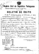 Boletim de Óbito 1340
Maria Fernanda de Oliveira Reis
Coval 290