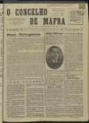 O Concelho de Mafra: Jornal Regionalista, Ano 28, n.º  670