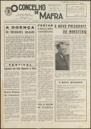 O Concelho de Mafra: Jornal Regionalista, Ano 34, n.º  762