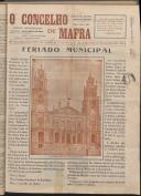 O Concelho de Mafra: Jornal Regionalista, Ano 11, n.º 376