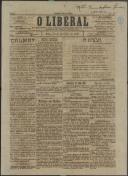 O Liberal: Semanário do Partido Republicano Liberal, Ano 1, n.º 37