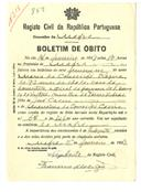 Boletim de Óbito 852
Maria da Conceição Roque
Coval 315