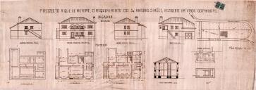 OP António Simões - Venda do Pinheiro / Milharado - Construir prédio urbano para habitação e arrecadações - Licença de construção nº 646/1948, de 3 de Setembro de 1948 - licença de utilização nº 1810/1949