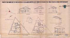 OP Nuno Victor Mendonça - Vila Pouca / Enxara do Bispo - Construção uma moradia - Licença de construção nº. 187/1950, de 19 de Março - Licença de utilização nº. 187/1951, de 14 de Março