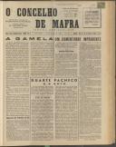 O Concelho de Mafra: Jornal Regionalista, Ano 29, n.º  681