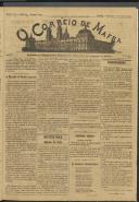 O Correio de Mafra: Jornal semanal, noticioso e agrícola, defensor dos interesses da Comarca de Mafra, Ano 7, n.º 269