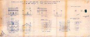 OP José Duarte Junior - Meã / Igreja Nova - Construir casa de habitação - Licença de construção nº 1552/1959 - Licença de utilização nº 135/1961.