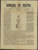 Semana de Mafra: Defensor dos interesses do Concelho de Mafra, Ano 1, n.º 40