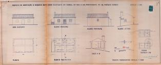 OP Américo Duarte - Sobral da Abelheira - Sobral da Abelheira - Adaptar casa existente a moradia - Licença de construção nº. 141/1955 - Licença de utilização nº. 629/1957.