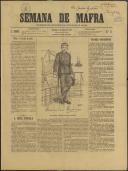 Semana de Mafra: Defensor dos interesses do Concelho de Mafra, Ano 1, n.º 5