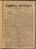 O Jornal Mafrense: Semanário noticioso, agrícola, científico, literário e recreativo, Ano 10, nº 489