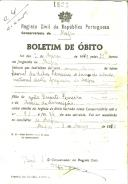 Boletim de Óbito 1823
Leonel da Silva Ferreira
Coval 4