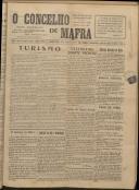 O Concelho de Mafra: Jornal Regionalista, Ano 12, n.º 395