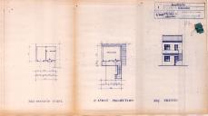  OP Carlos Luis Campos Palhano - Rua do Rio Calvo, na Ericeira - Substituir tecto, consertar telhado, abrir uma porta e uma janela, subir as paredes e fazer uma escada exterior em casa de habitação - Licença de construção nº 587/1959.