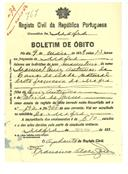 Boletim de Óbito 767
Manuel Luís Antunes
Coval 78