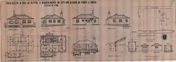 OP Álvaro Vitorino de Ponte e Sousa - Estrada Nacional nº. 8 - Venda do Pinheiro / Milharado - Construção de uma casa de habitação - Licença de construção nº. 384/1946, 385/1946 - licença de utilização nº 151/1947