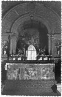 Fotografia do Altar da igreja matriz do Sobral da Abelheira, Nossa Senhora da Oliveira