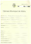 OP  523/1960 - Sociedade Anónima Concessionária de Refinação de Petróleos em Portugaç - SACOR S.A.R.- Lisboa - Pedido de instalação de bombas eléctricas para gasóleo em Asseceira Pequena-Venda do Pinheiro
Licença de construção n.º 13/1961
