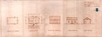 OP César Lourenço - Caneira Velha / Azueira - Construir arrecadação com 40 m2 -
Licença de construção nº 1032/1959.