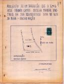 OP José Franco Gomes - Alto da Mina / Encarnação - Construir casa de arrecadação e cozinha com 40 m2 junto à sua casa de habitação - Licença de construção nº 1790/1959.