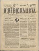 O Regionalista: Semanário Ilustrado, Ano 6, n.º 244